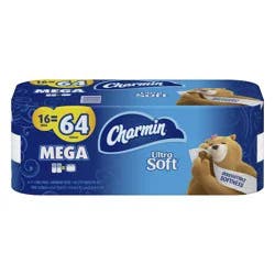 Charmin Ultra Soft Mega Rolls