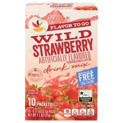 Sugar Free Wild Strawberry Drink Mix - 10 ct