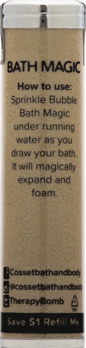 slide 4 of 7, Cosset Bath Magic Tahitian Vanilla Foaming Bubble Bath, 7.04 oz