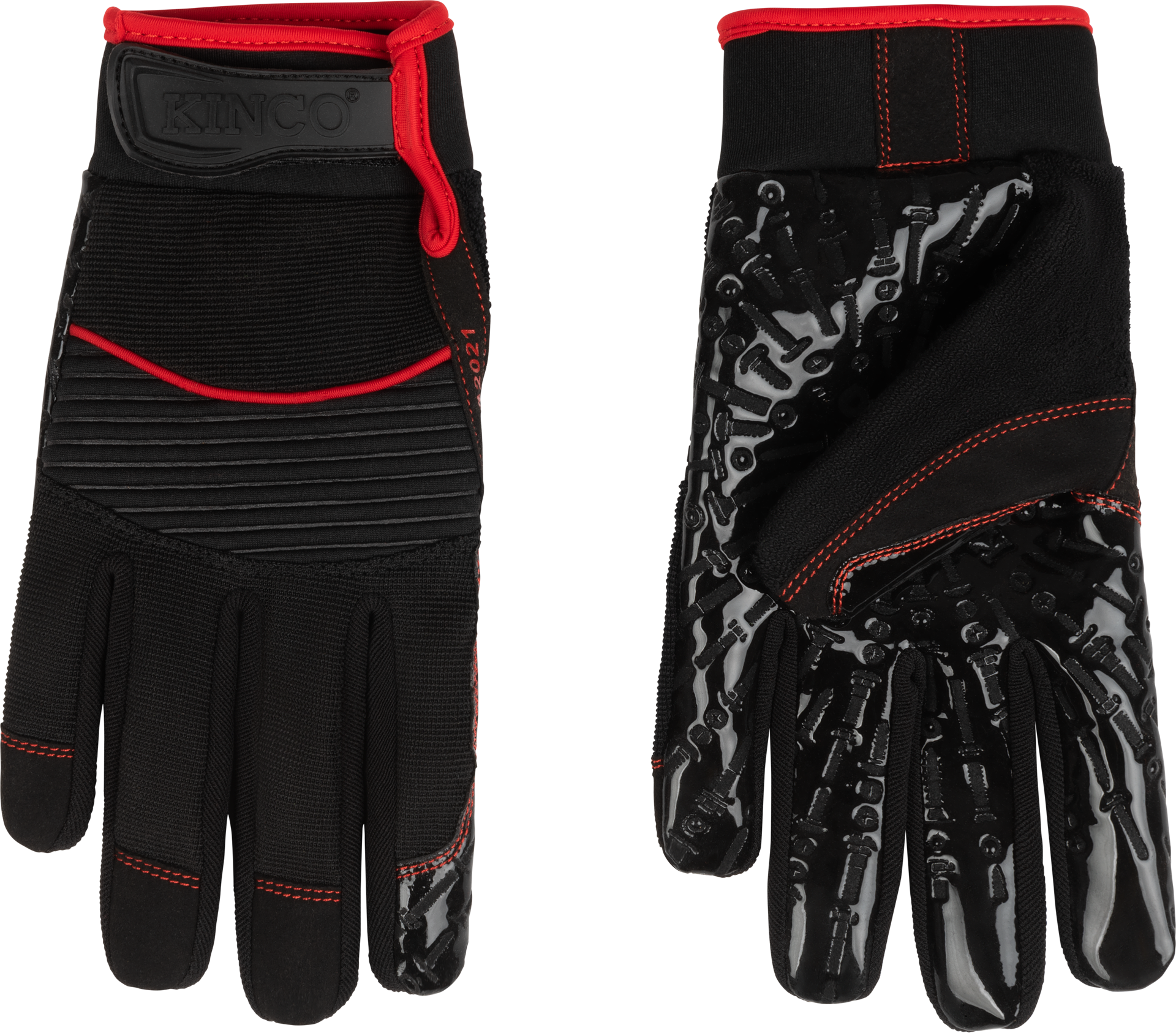 slide 2 of 6, KincoPro™ Handler™ Synthetic with Pull-Strap, 1 pair