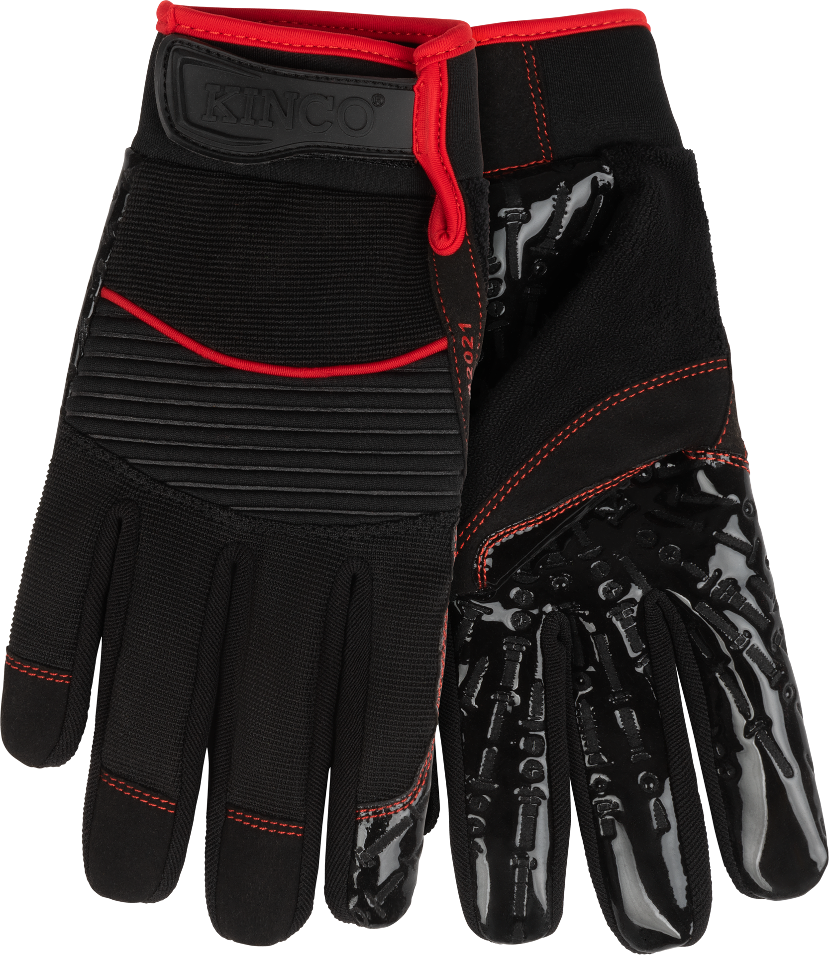 slide 3 of 6, KincoPro™ Handler™ Synthetic with Pull-Strap, 1 pair