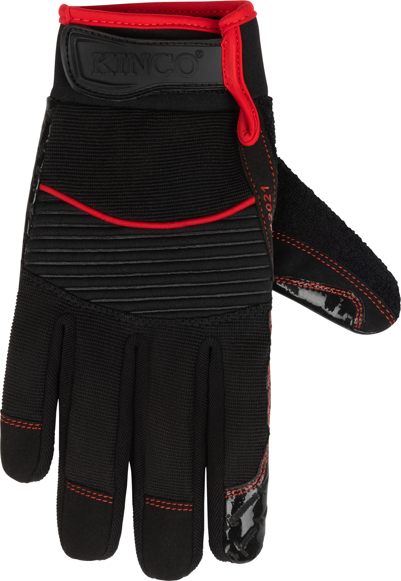 slide 5 of 6, KincoPro™ Handler™ Synthetic with Pull-Strap, 1 pair