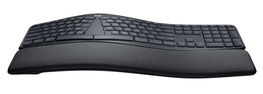 slide 2 of 9, Logitech Ergo K860 Wireless Ergonomic Split Keyboard, 920-009166, 1 ct