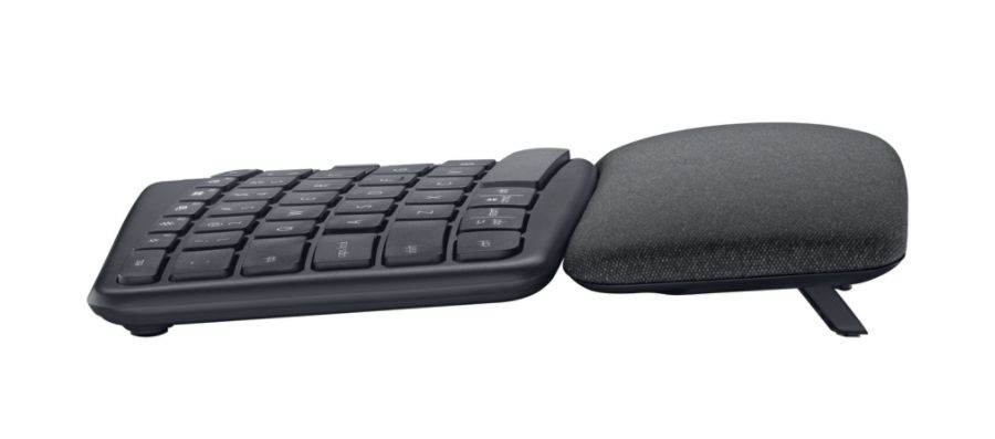 slide 3 of 9, Logitech Ergo K860 Wireless Ergonomic Split Keyboard, 920-009166, 1 ct