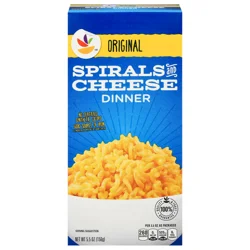 Giant Spirals & Cheese Dinner