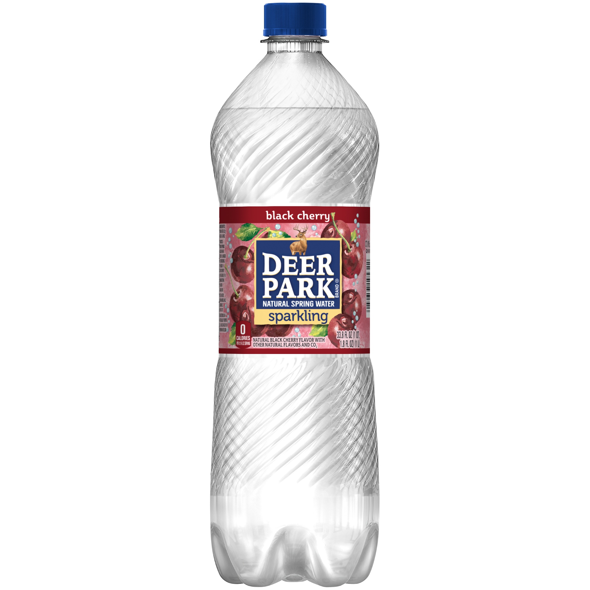 slide 4 of 6, Deer Park Sparkling Black Cherry Bottle, 33.8 fl oz