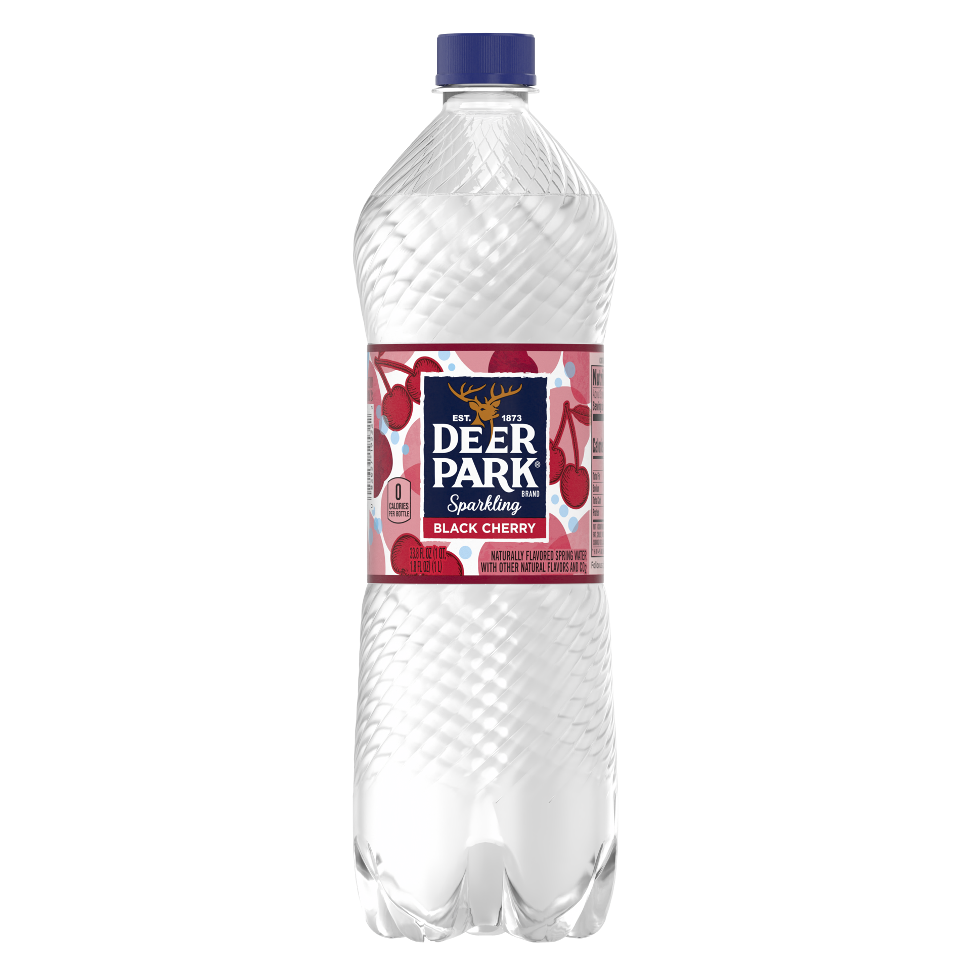 slide 1 of 6, Deer Park Sparkling Water, Black Cherry- 33.8 oz, 33.8 oz