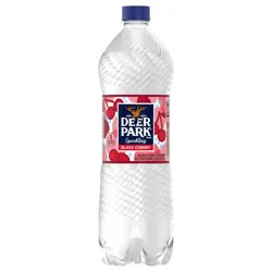 Deer Park Sparkling Water, Black Cherry, 33.8 oz. Bottle