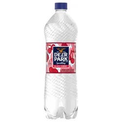 Deer Park Sparkling Water, Black Cherry, 33.8 oz. Bottle