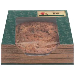 Fresh 8 Inch Apple Streusel Pie