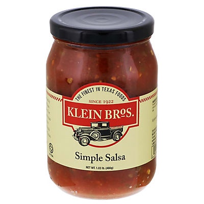 slide 1 of 1, Klein Bros. Simple Salsa, 16 oz