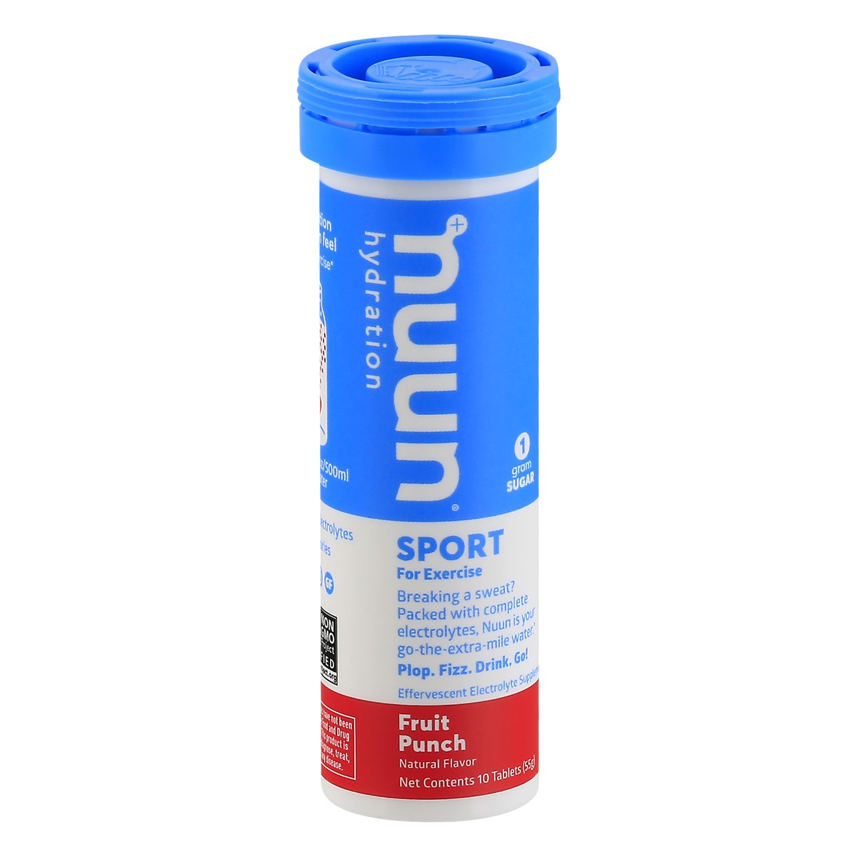 slide 1 of 12, nuun Hydration Sport Drink Vegan Tabs - Fruit Punch - 10ct, 10 ct