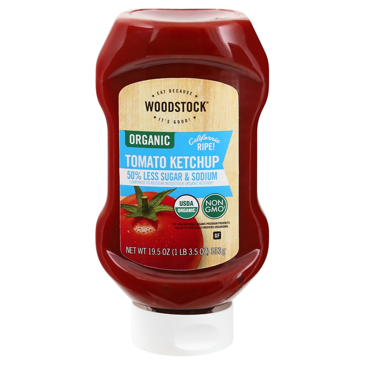 slide 1 of 13, Woodstock Organic Tomato Ketchup 19.5 oz, 19.5 oz