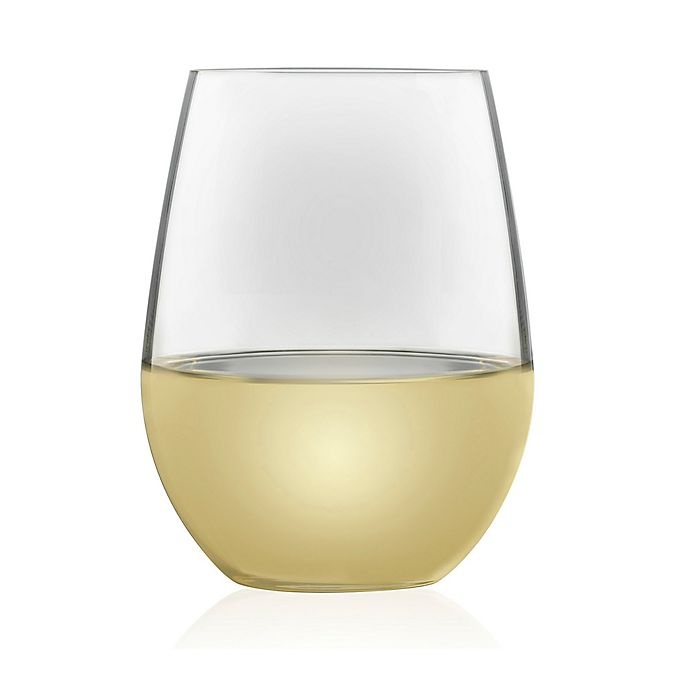 slide 1 of 4, Libbey Glass Signature All-Purpose Stemless Wine Glasses, 4 ct