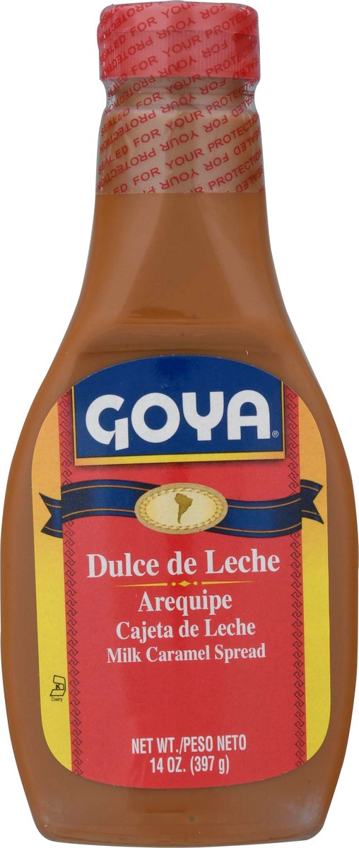 slide 1 of 9, Goya Dulce De Leche Milk Caramel Spread, 14 oz