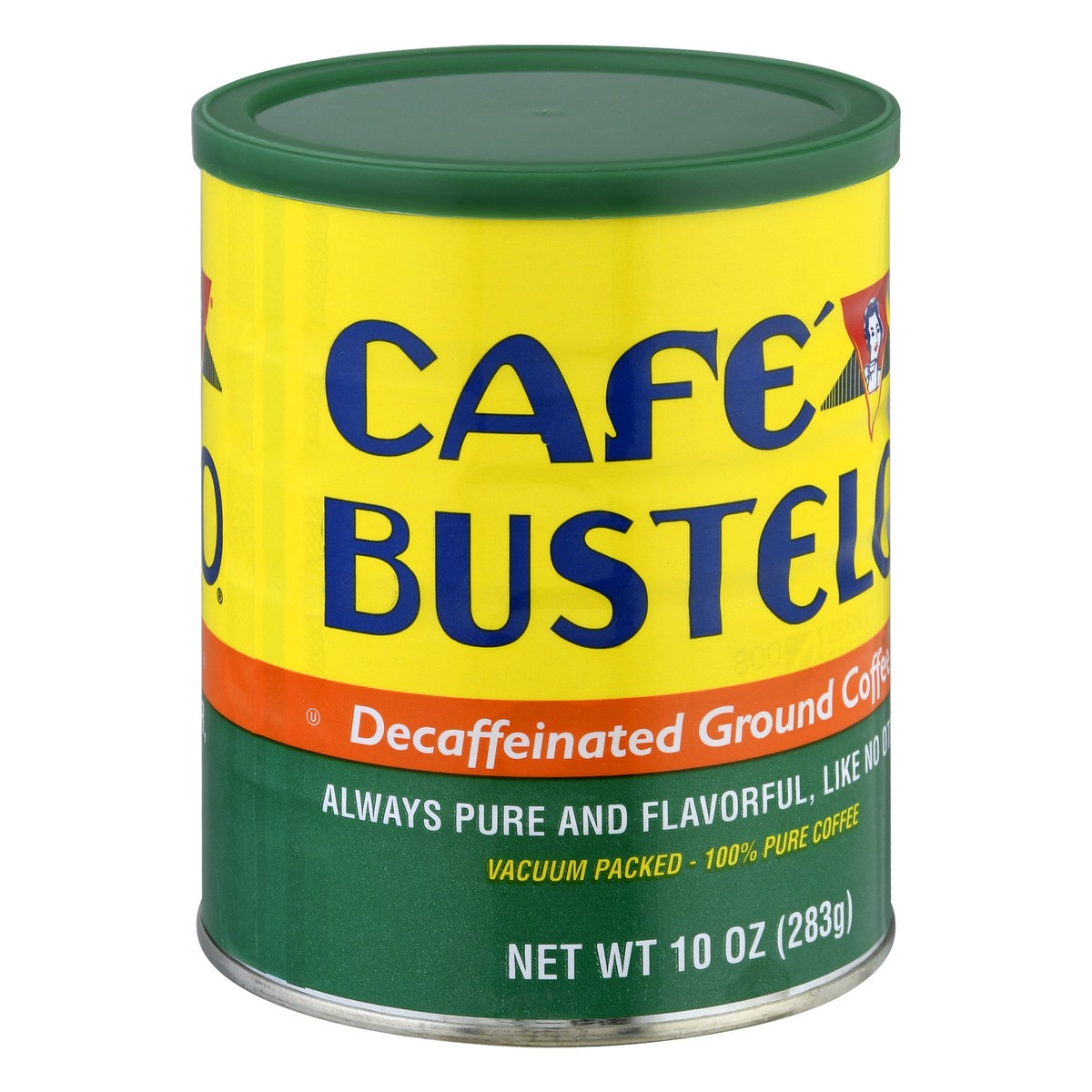 slide 6 of 9, Café Bustelo, Decaffeinated Medium Roast Ground Coffee, 10 oz