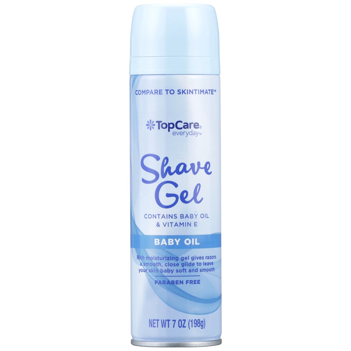 slide 7 of 8, TopCare Shave Gel Ladies Baby Oil, 7 oz