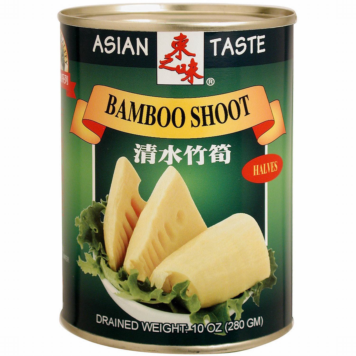 slide 1 of 2, Asian Taste Bamboo Shoots-halves, 19 oz