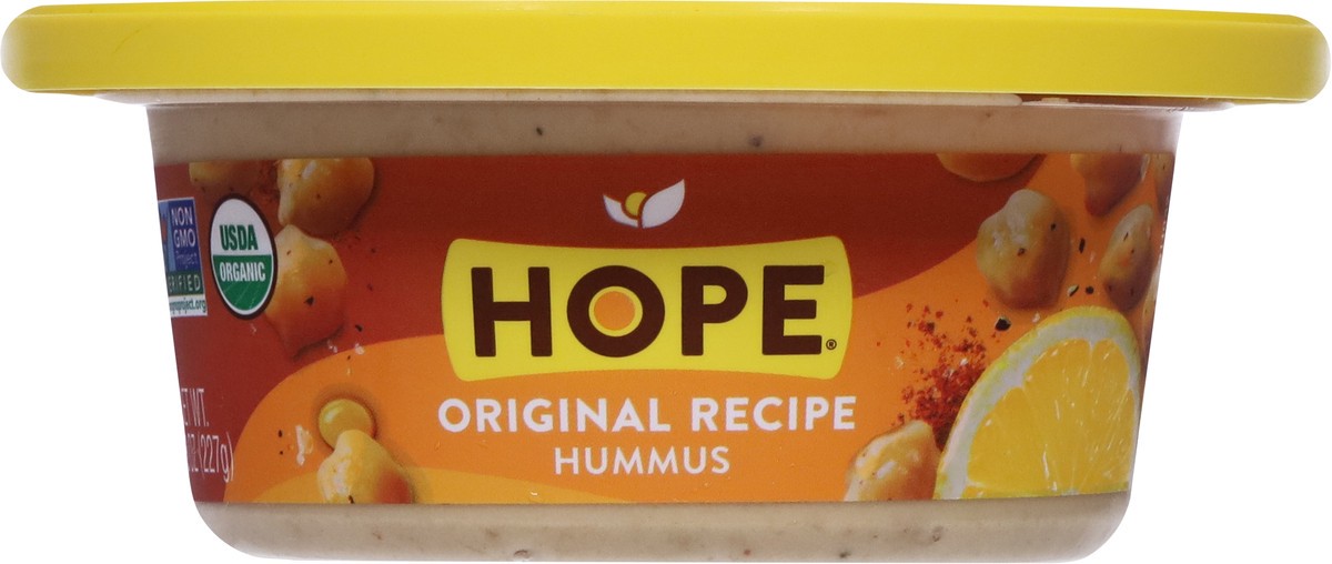 slide 6 of 9, Hope Foods Org Hummus Original, 8 oz