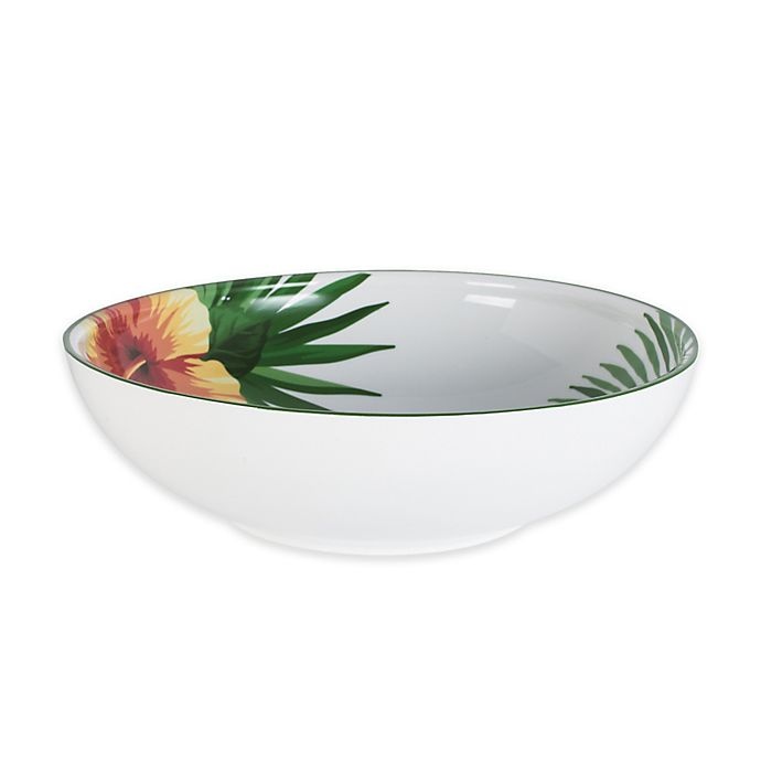 slide 1 of 2, Everyday White by Fitz and Floyd Tropical Pasta Serving Bowl, 1 ct