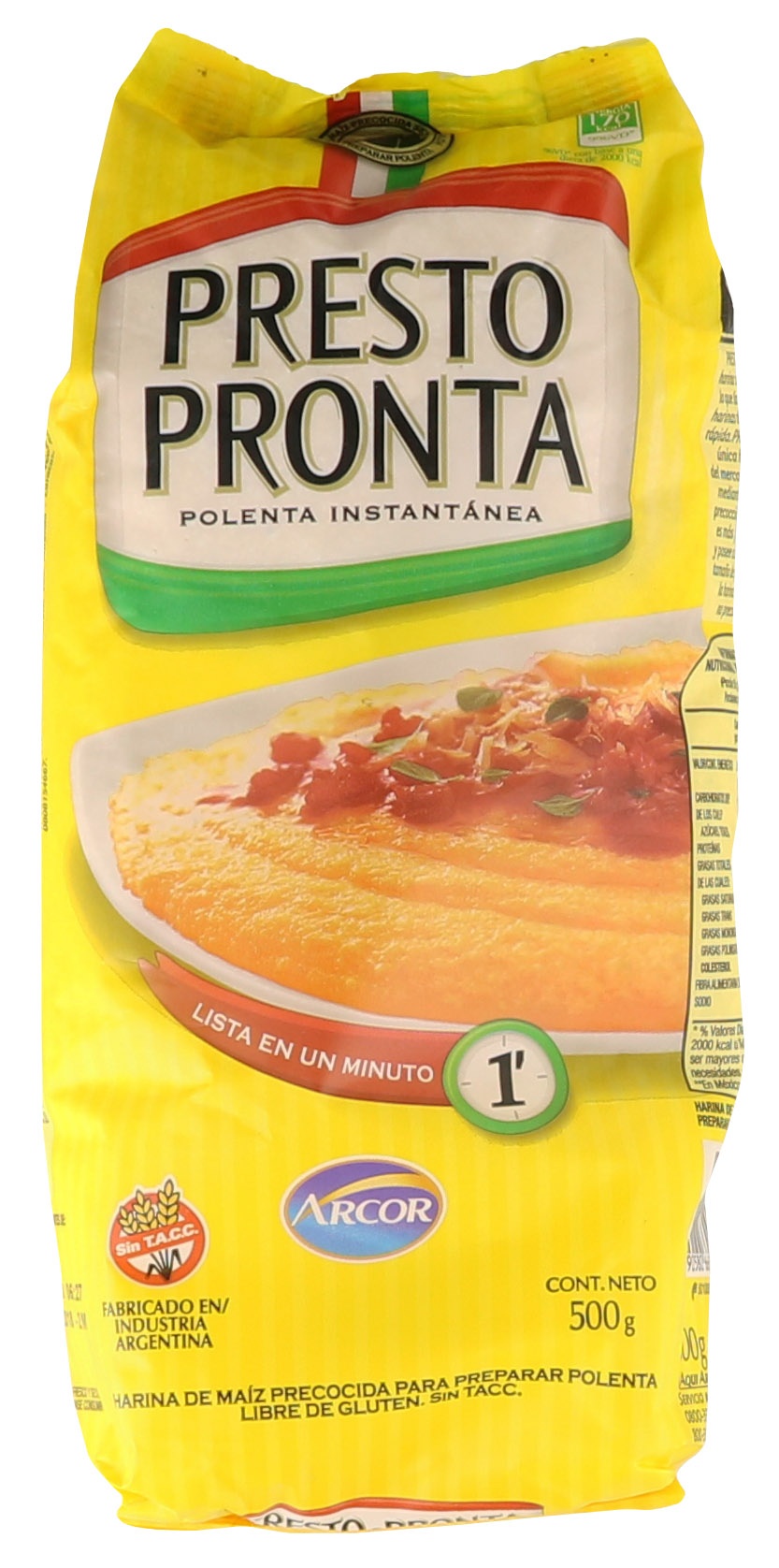 slide 1 of 1, Arcor Polenta Prestopronta, 1 ct