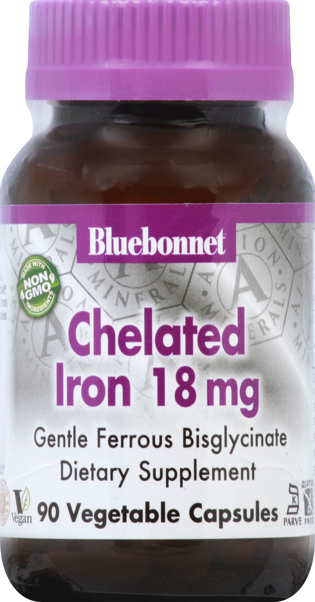 slide 5 of 7, Bluebonnet Nutrition Iron 90 ea, 90 ct