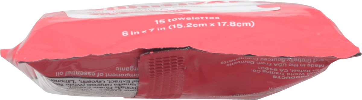 slide 12 of 13, Everyone Ruby Grapefruit Hand Sanitizer Wipes 15 ea, 1 ct