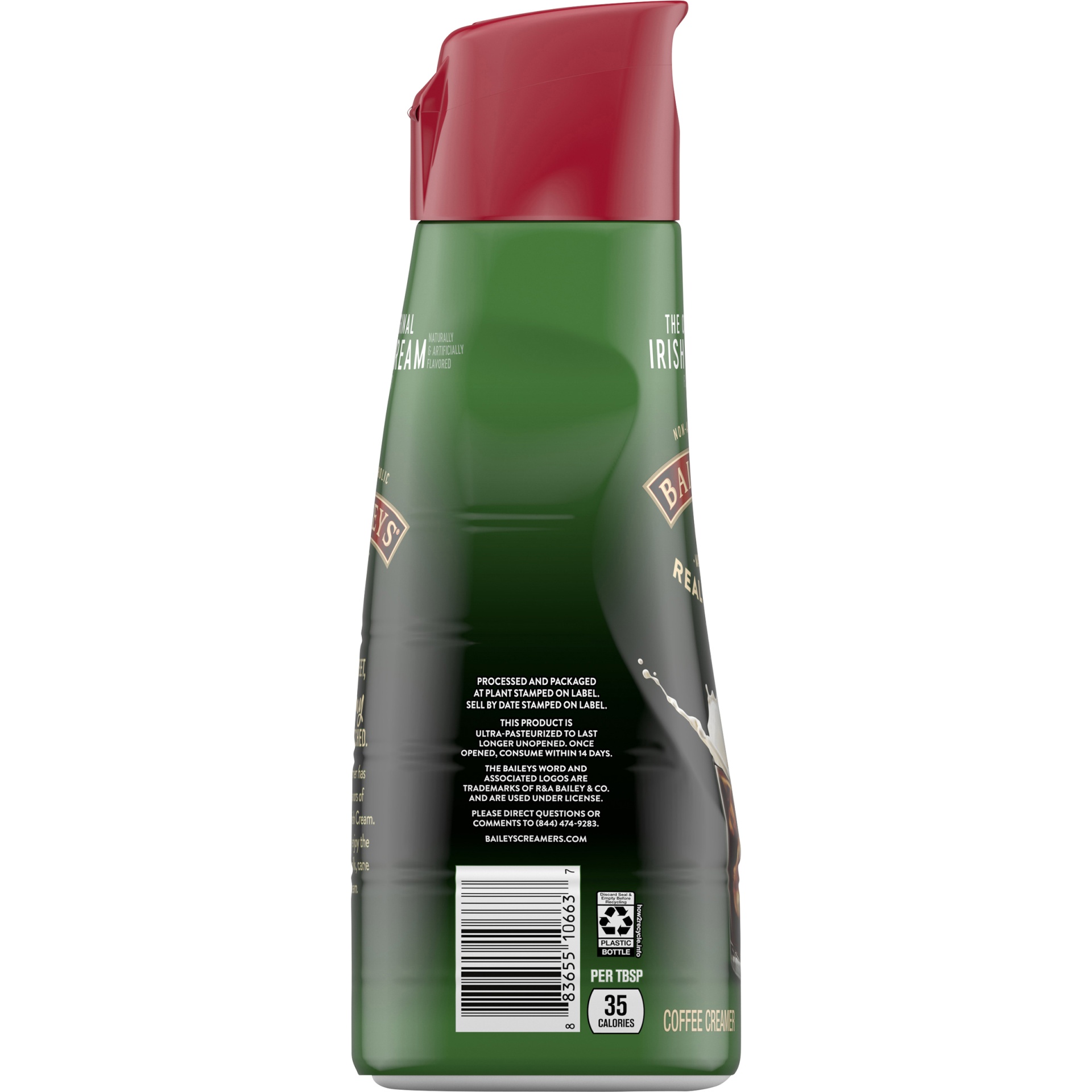 slide 3 of 5, Bailey's Irish Cream Non-Alcoholic Coffee Creamer, 32 fl oz