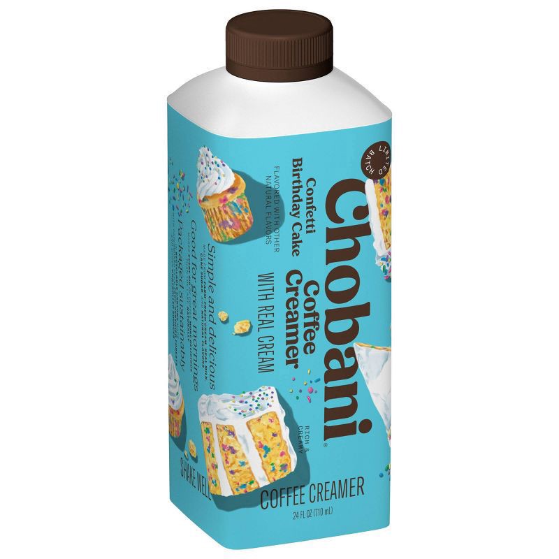 slide 6 of 8, Chobani Birthday Cake Dairy Creamer - 24 fl oz, 24 fl oz