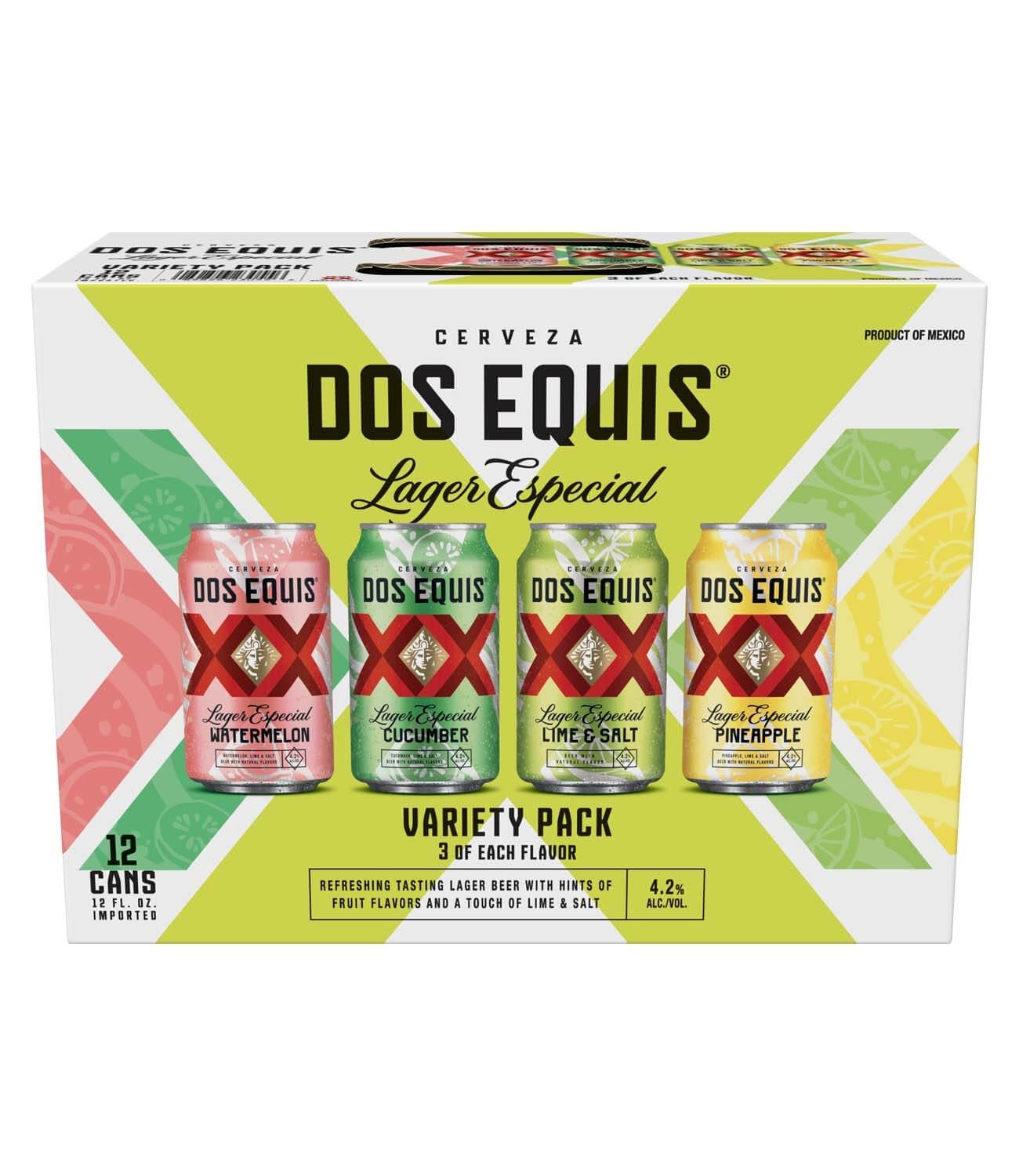 slide 1 of 1, Dos Equis Variety Pack, 12 ct; 12 oz