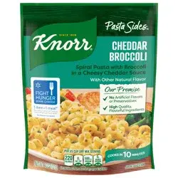Knorr Pasta Sides Cheddar Broccoli Fusilli, 4.3 oz