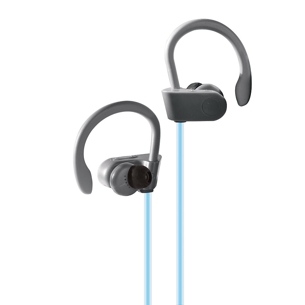 slide 1 of 1, Bytech Hook Light-Up Bluetooth Earbuds, Black, Bcaube113Gy, 1 ct