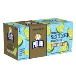 Polar Seltzer - 8pk 12oz - Ginger Lime Mule