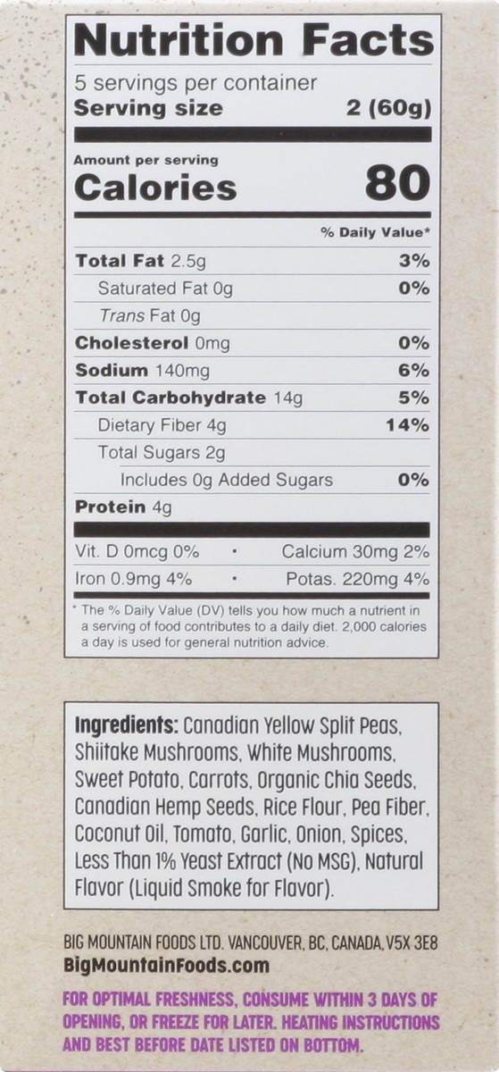 slide 9 of 12, Big Mountain Mmm Mighty Mushroom Bites 10 ea, 10.58 oz