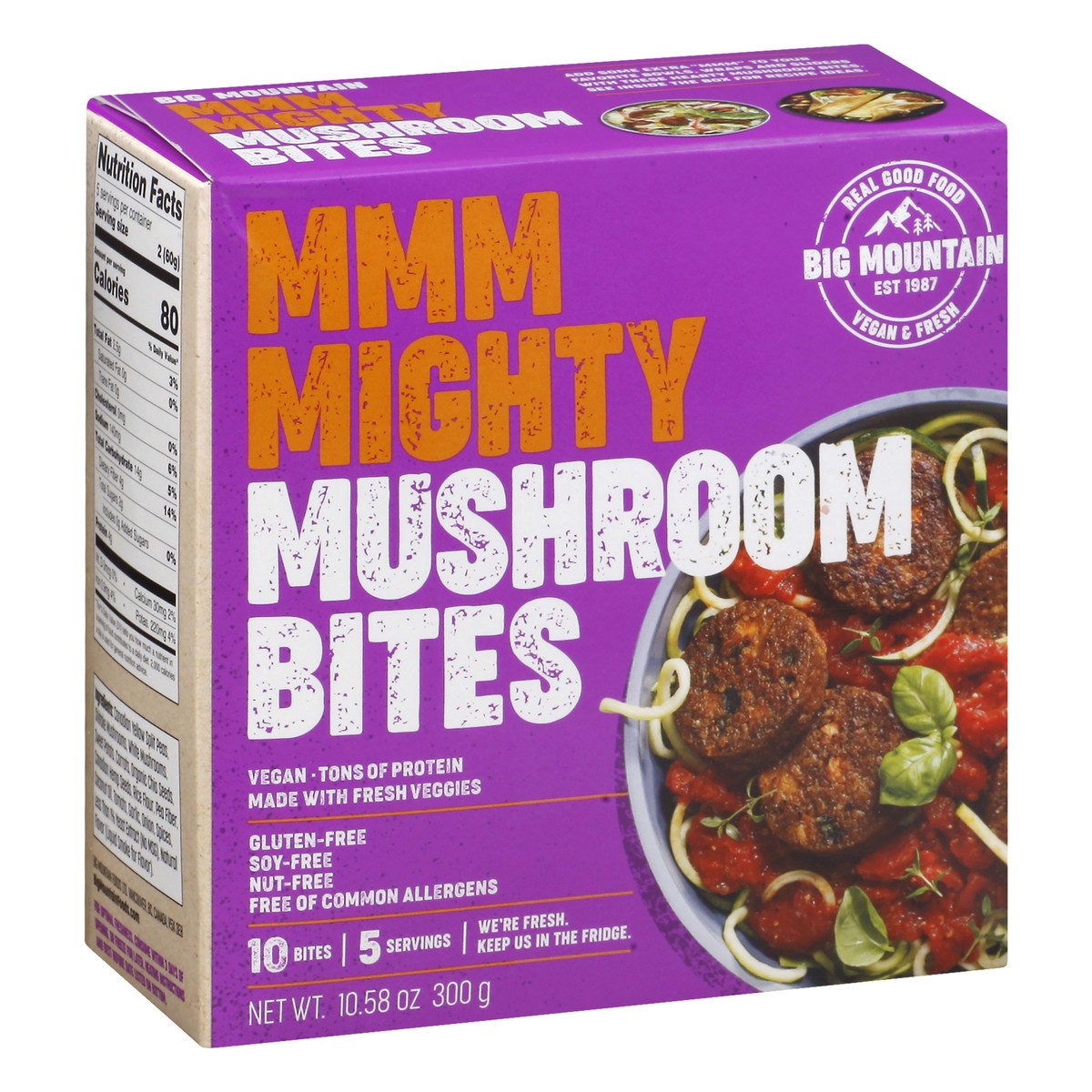 slide 2 of 12, Big Mountain Mmm Mighty Mushroom Bites 10 ea, 10.58 oz