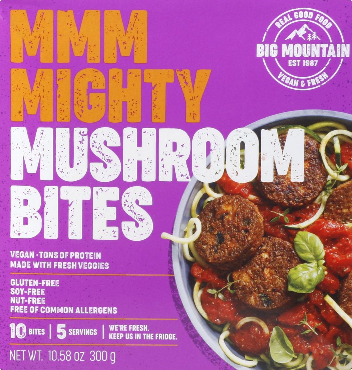 slide 6 of 12, Big Mountain Mmm Mighty Mushroom Bites 10 ea, 10.58 oz