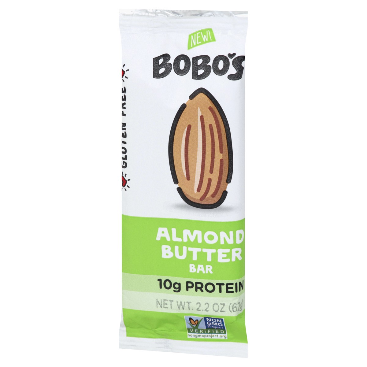 slide 3 of 9, Bobo's Bar Almond Butter, 2.2 oz