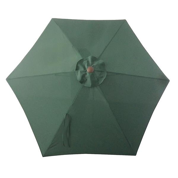 slide 1 of 1, Hunter Green 9' Aluminum Umbrella, 1 oz