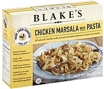 slide 1 of 4, Blake's Chicken Marsala With Pasta, 8 oz