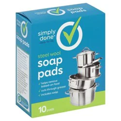Simply Done Soap Pads Steel Wool