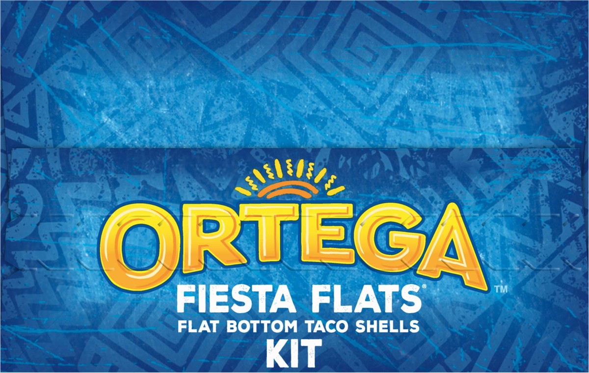 slide 6 of 9, Ortega Fiesta Flats Flat Bottom Taco Shells Kit 9.6 oz, 9.6 oz