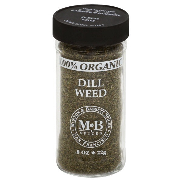 slide 1 of 2, Morton & Bassett Dill Weed, 100% Organic, 0.8 oz