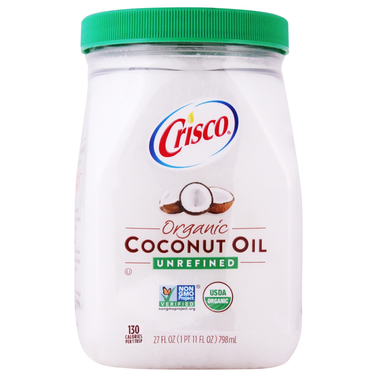 slide 9 of 9, Crisco Coconut Oil, 27 fl oz