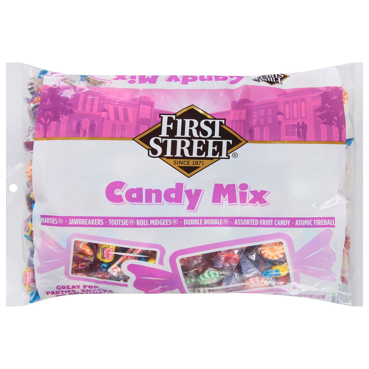 slide 2 of 4, First Street Candy Mix, 4 lb