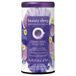 The Republic of Tea Beautifying Botanicals Beauty Sleep Herbal Tea