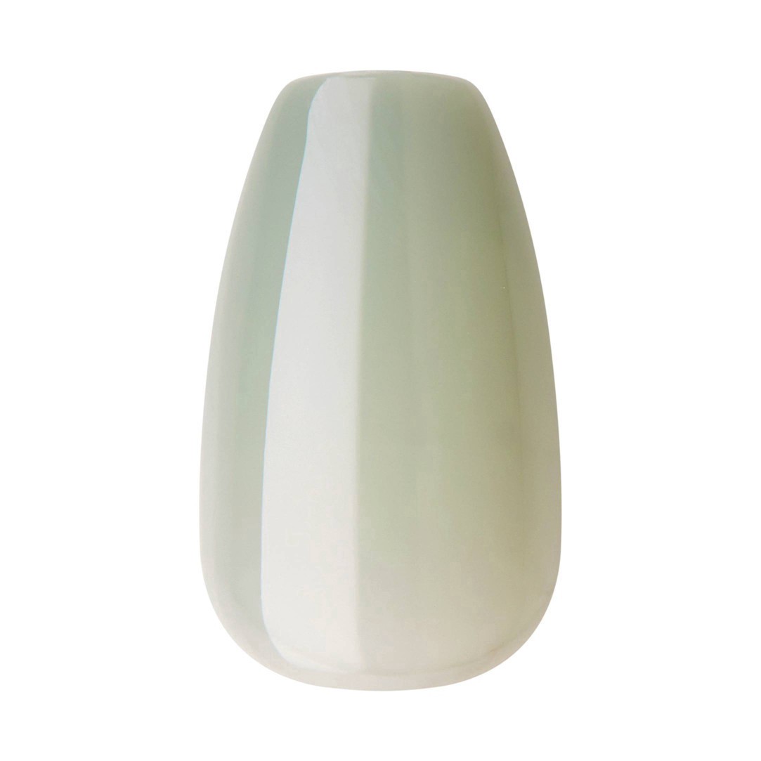 slide 15 of 19, imPRESS KISS imPRESS Premium Medium Ballerina Press-On Nails, Glossy Green, 30 Pieces, 1 ct