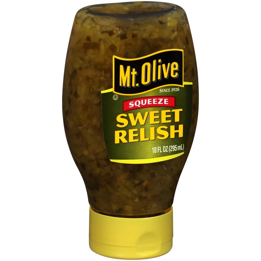 slide 6 of 8, Mt. Olive Squeeze Sweet Relish - 10 fl oz bottle, 10 fl oz