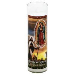 St. Jude Milagro De Tepeyac Miracle Of Tepeyac Candle