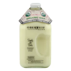 Oberweis Organic Fat Free Milk