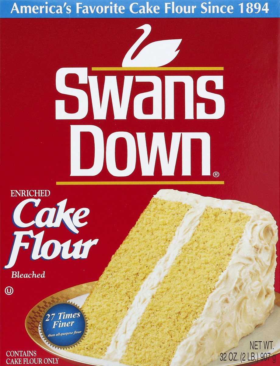 slide 4 of 4, Swans Down Cake Flour 32 oz, 32 oz